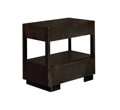 Durango - 2-Drawer Nightstand - Smoked Peppercorn