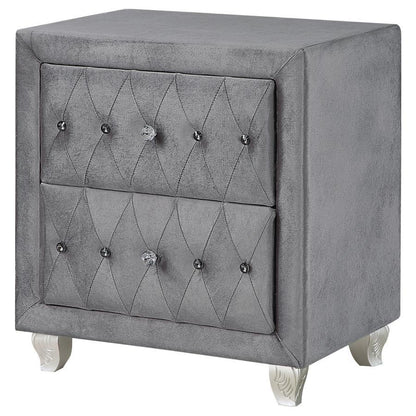 Deanna - 2-drawer Rectangular Nightstand