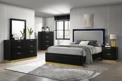 Caraway - Bedroom Set With LED Headboard