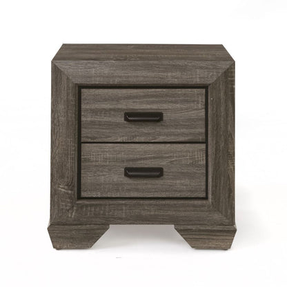 Lyndon - Nightstand - Weathered Gray Grain