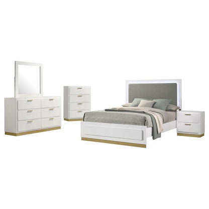 Caraway - Bedroom Set With LED Headboard