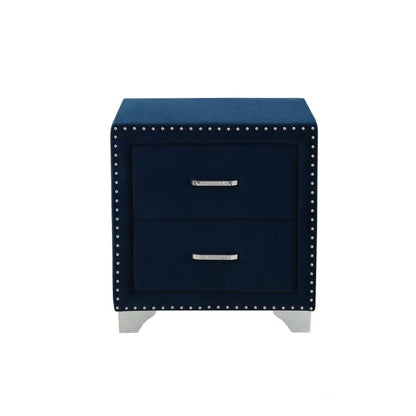 Melody - 2-Drawer Upholstered Nightstand