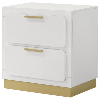 Caraway - 2-Drawer Nightstand Bedside Table