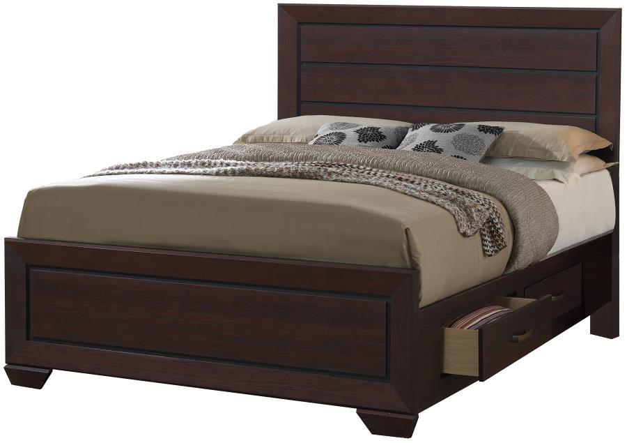 Kauffman - Transitional Storage Bed Bedroom Set