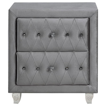 Deanna - 2-drawer Rectangular Nightstand