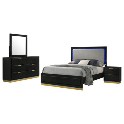 Caraway - Bedroom Set With LED Headboard