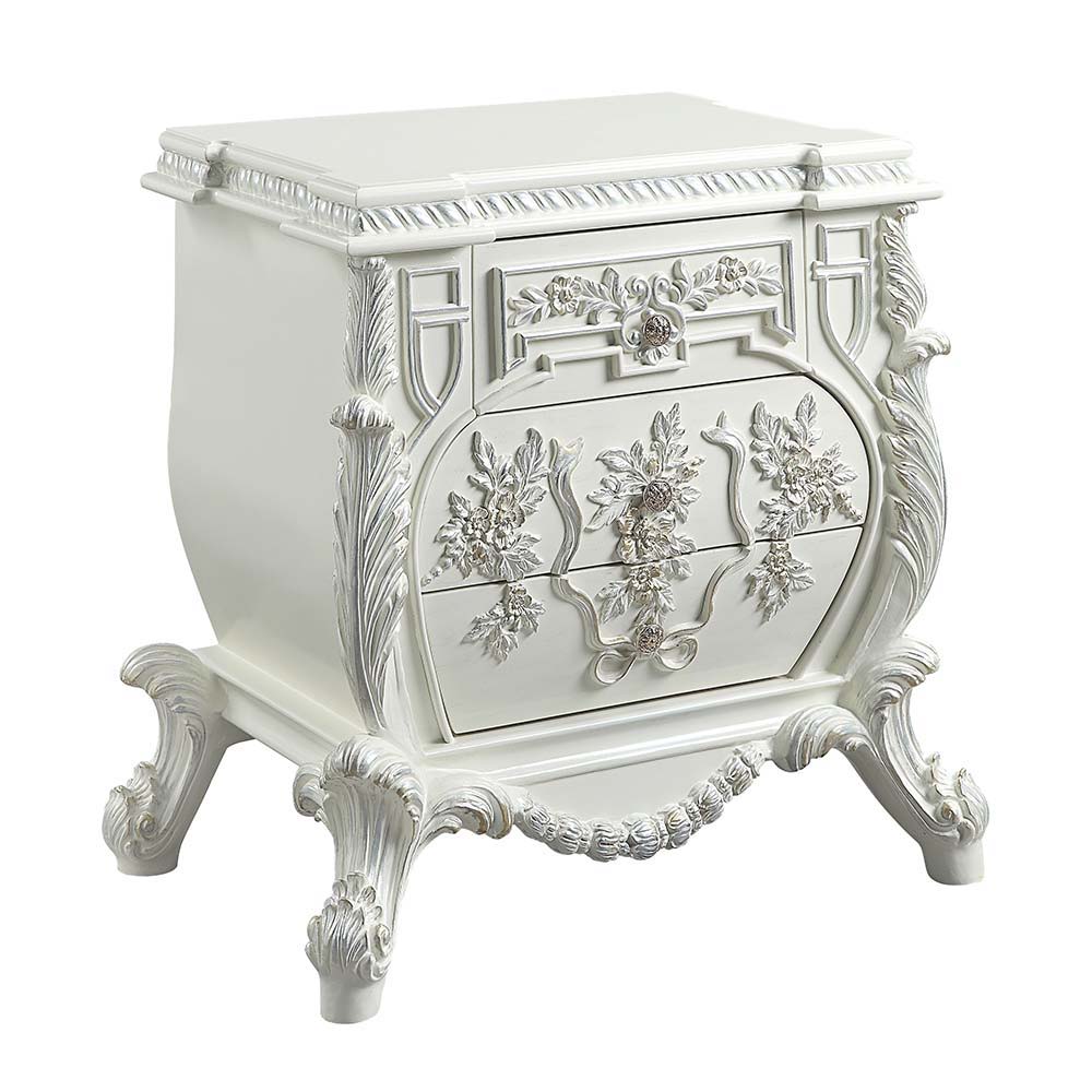 Vanaheim - Nightstand - Antique White Finish