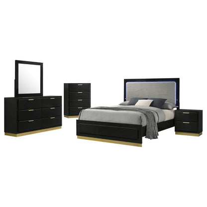 Caraway - Bedroom Set With LED Headboard