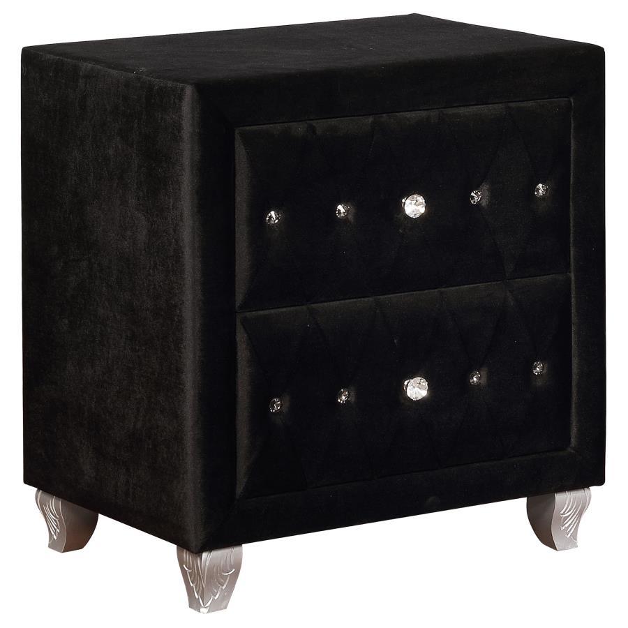 Deanna - 2-drawer Rectangular Nightstand