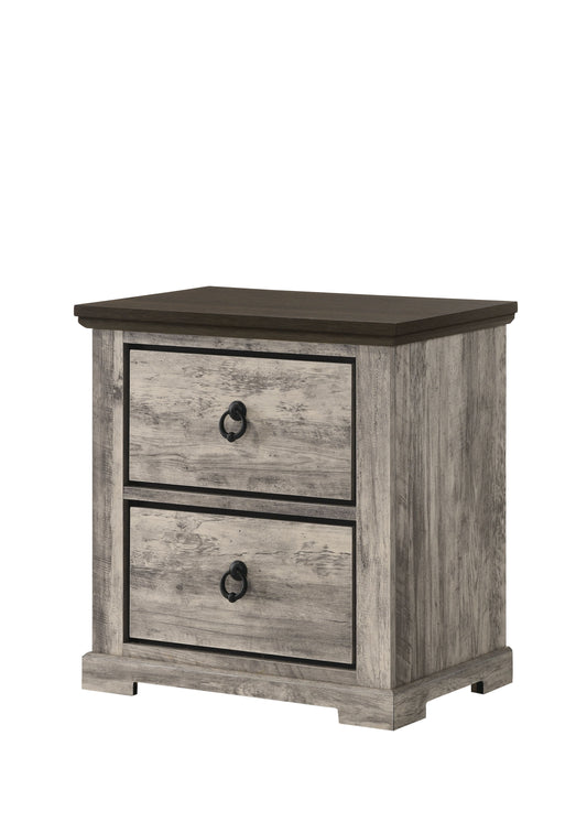 Ella-mae - Nightstand - Gray