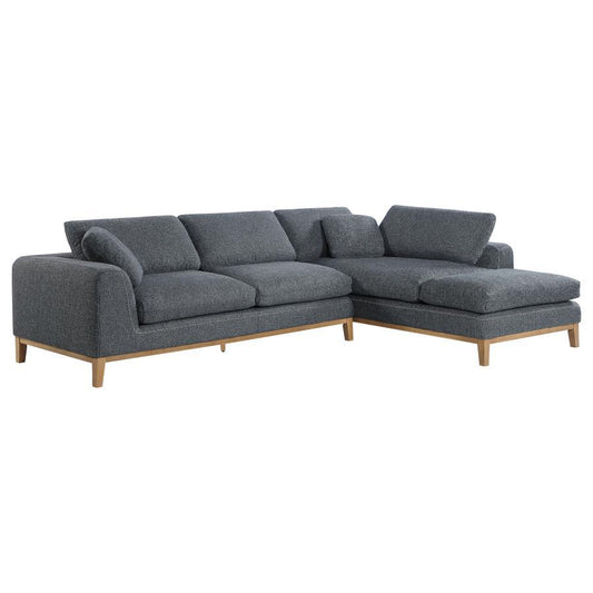 Persia - 2 Piece Modular Sectional - Gray