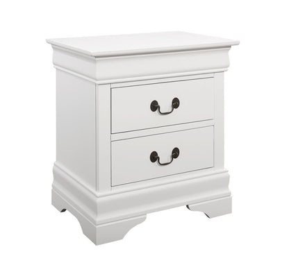 Louis Philippe - Two-drawer Nightstand